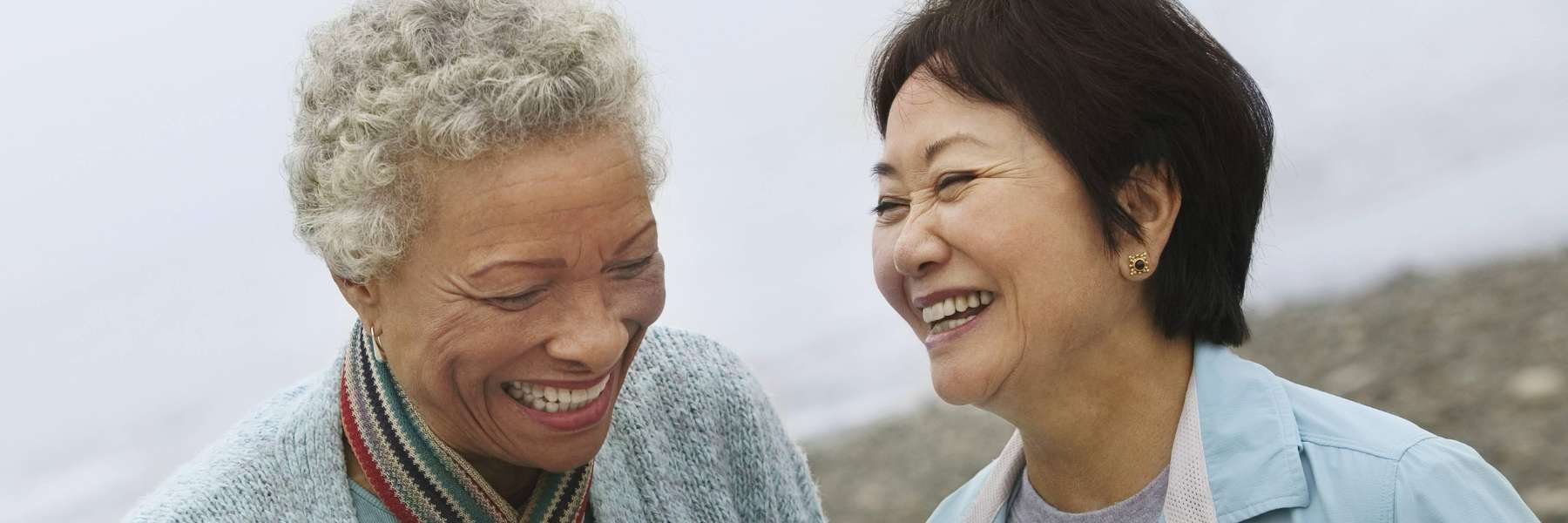 Two women smiling | dentist Austin TX